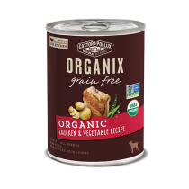 Organix 無穀物有機雞肉蔬菜狗罐頭