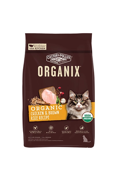 Organix 有機雞肉糙米貓糧 | Organix Organic Chicken & Brown Rice Cat Food