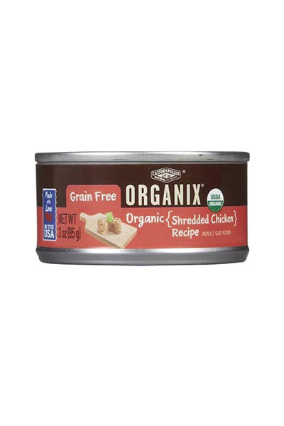 Organix 無穀物有機肉絲貓罐頭 (5.5 oz) | Organix GF Organic Shredded Meat Cat Food (5.5 oz)